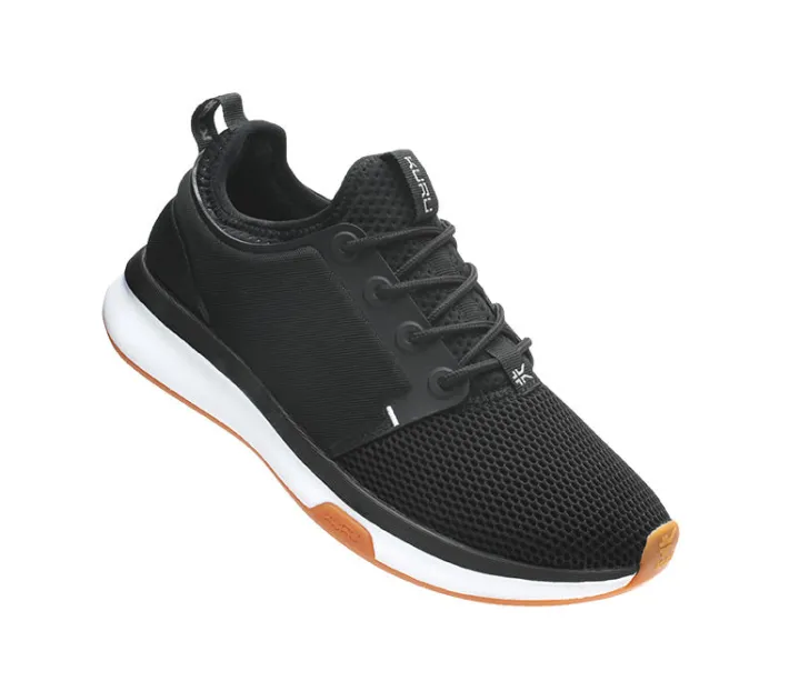 Sneakers>KURU Footwear ATOM Jetblack-white-gum