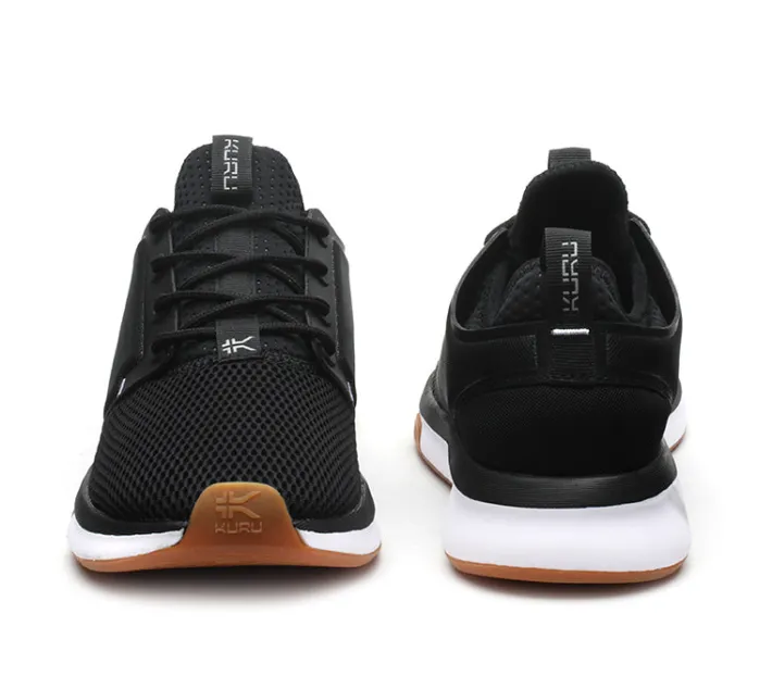 Sneakers>KURU Footwear ATOM Jetblack-white-gum