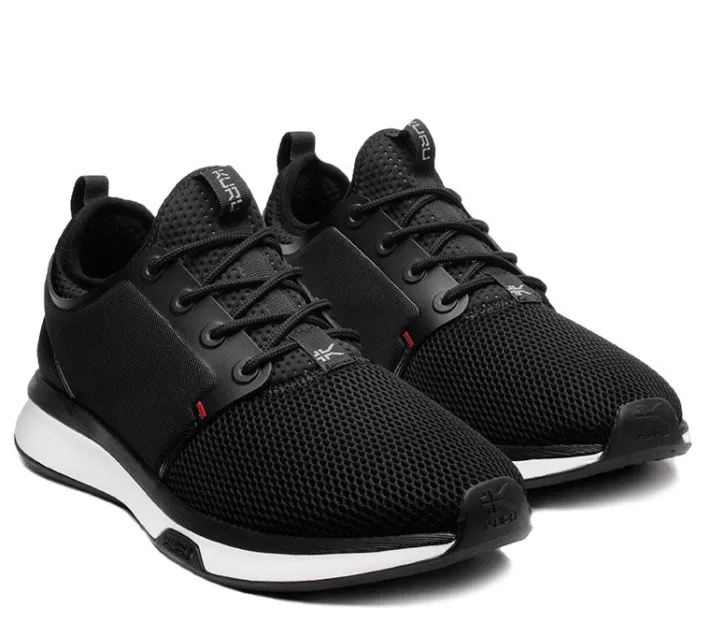 Sneakers>KURU Footwear ATOM Jetblack-white-firered