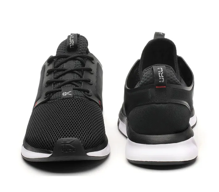 Sneakers>KURU Footwear ATOM Jetblack-white-firered