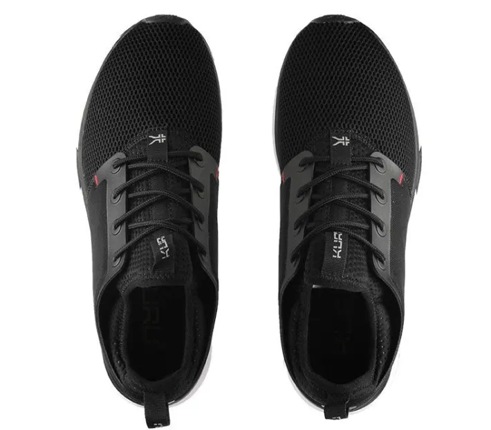 Sneakers>KURU Footwear ATOM Jetblack-white-firered