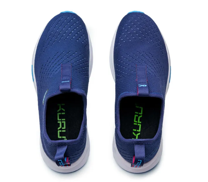 Sneakers|Slip-Ons>KURU Footwear ATOM Slip-On Navy-skyblue