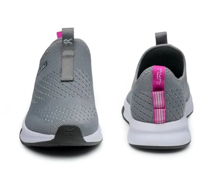 Sneakers|Slip-Ons>KURU Footwear ATOM Slip-On Stonegray-berrypink