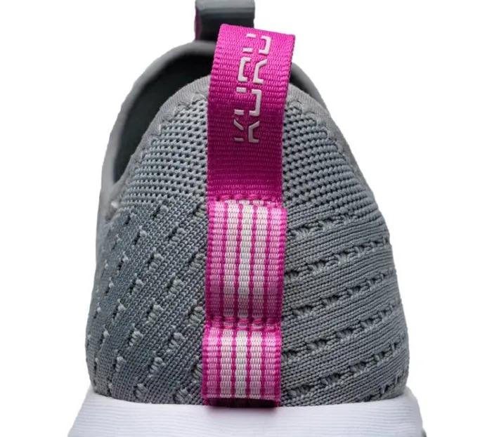 Sneakers|Slip-Ons>KURU Footwear ATOM Slip-On Stonegray-berrypink