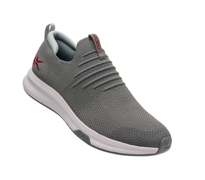 Sneakers|Slip-Ons>KURU Footwear ATOM Slip-On Cloudgray-cardinalred