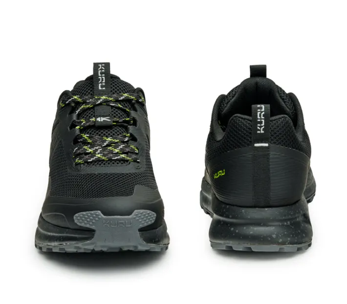 Sneakers>KURU Footwear ATOM Trail Jetblack-kurugreen