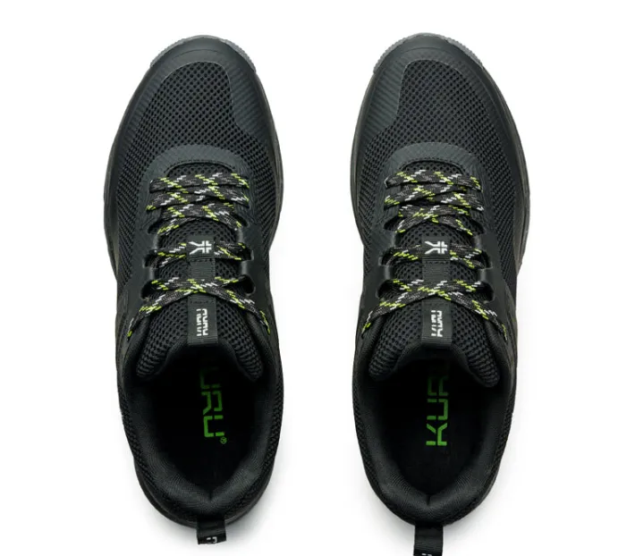 Sneakers>KURU Footwear ATOM Trail Jetblack-kurugreen