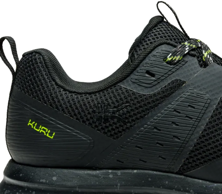 Sneakers>KURU Footwear ATOM Trail Jetblack-kurugreen