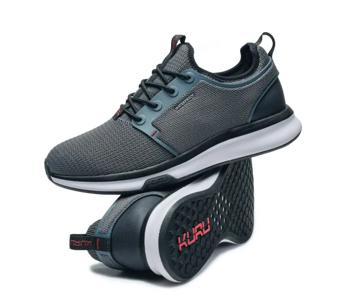 Sneakers>KURU Footwear ATOM Waterproof Bluehaze-charcoalgray