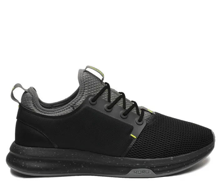 Sneakers>KURU Footwear ATOM WIDE Jetblack-citron