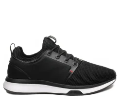 Sneakers>KURU Footwear ATOM WIDE Jetblack-white-firered