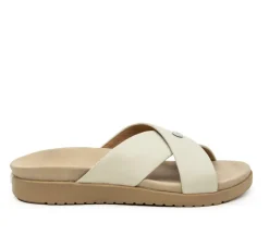 Sandals>KURU Footwear BREEZE Softwhite-bufftan