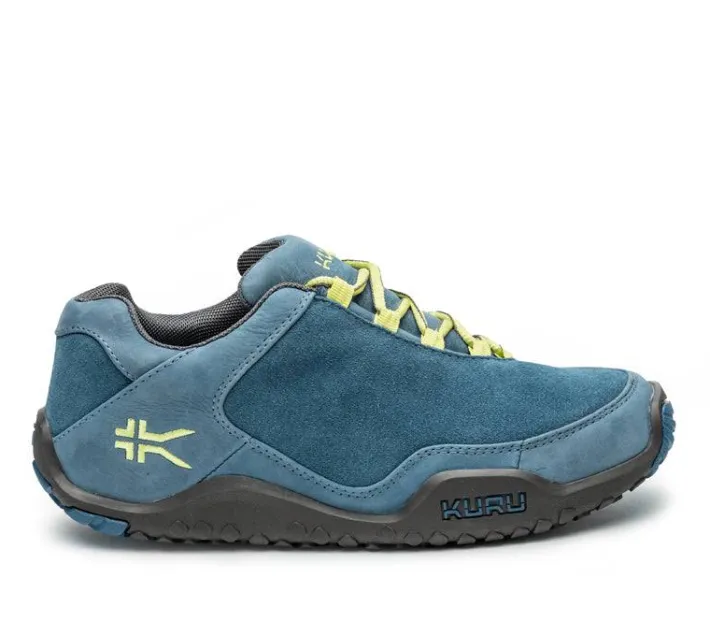 Sneakers>KURU Footwear CHICANE Mineralblue-palelime