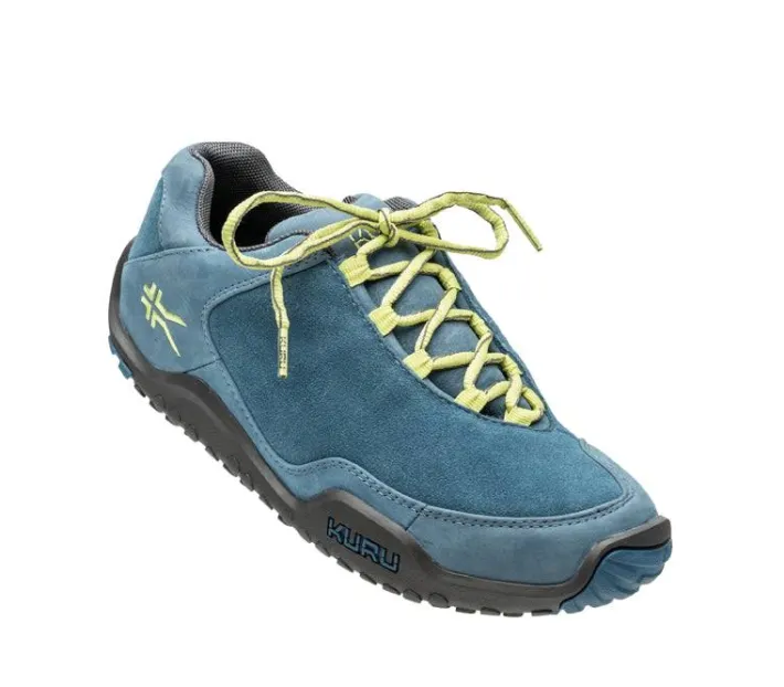 Sneakers>KURU Footwear CHICANE Mineralblue-palelime