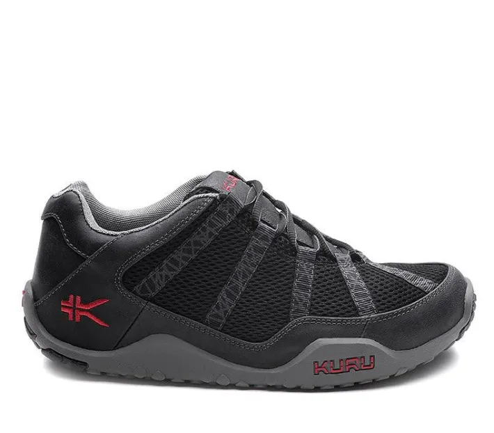 Sneakers>KURU Footwear CHICANE Jetblack-cardinalred