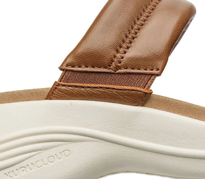 Sandals>KURU Footwear CODA Mesa Amberbrown-pearlwhite