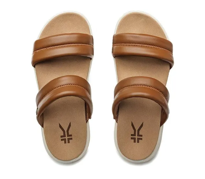 Sandals>KURU Footwear CODA Mesa Amberbrown-pearlwhite