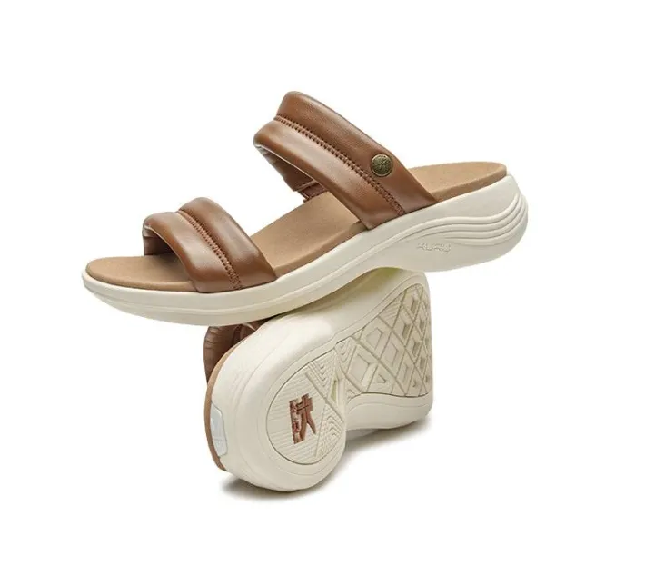 Sandals>KURU Footwear CODA Mesa Amberbrown-pearlwhite