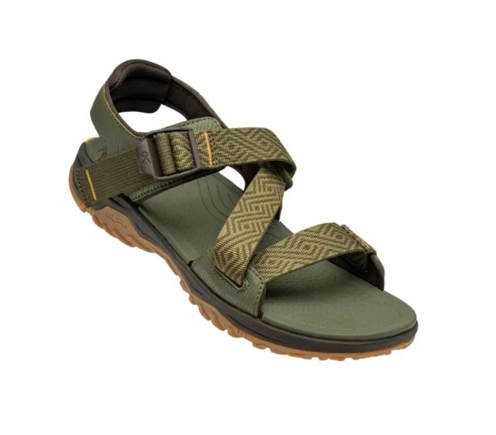 Sandals>KURU Footwear CURRENT Olivegreen-goldenyellow