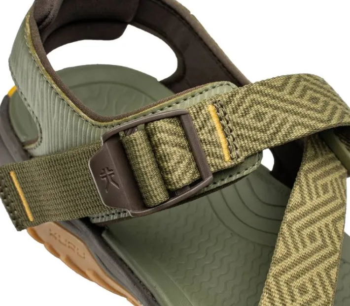Sandals>KURU Footwear CURRENT Olivegreen-goldenyellow