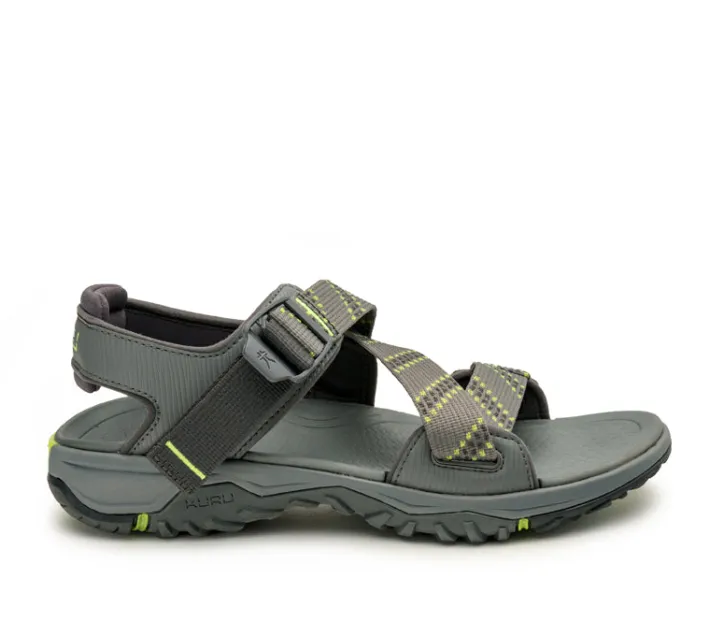 Sandals>KURU Footwear CURRENT Slategray-kurugreen