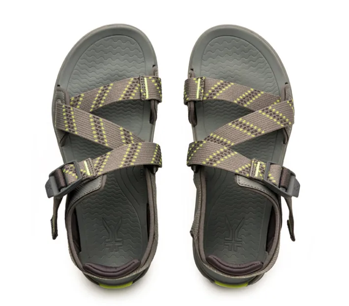Sandals>KURU Footwear CURRENT Slategray-kurugreen