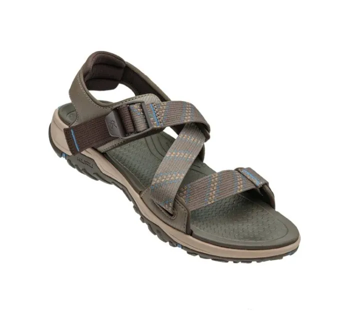 Sandals>KURU Footwear CURRENT Cedarbrown-mineralblue
