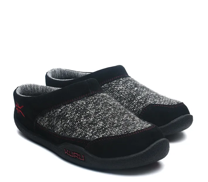 Slip-Ons|Slippers>KURU Footwear DRAFT Black-redruby