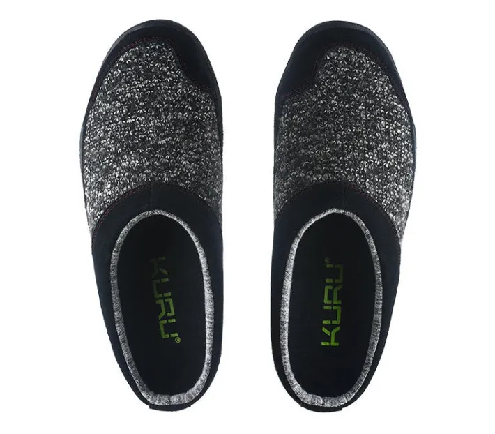 Slip-Ons|Slippers>KURU Footwear DRAFT Black-redruby
