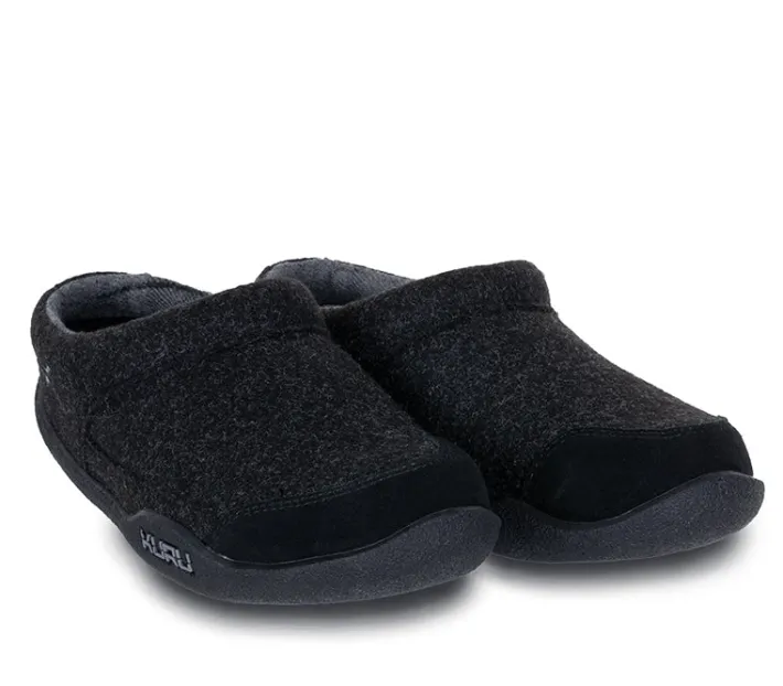 Slip-Ons|Slippers>KURU Footwear DRAFT Charcoal-black