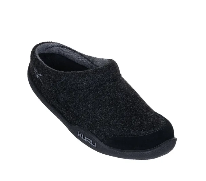 Slip-Ons|Slippers>KURU Footwear DRAFT Charcoal-black