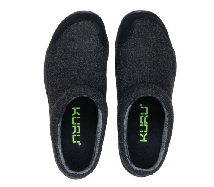 Slip-Ons|Slippers>KURU Footwear DRAFT Charcoal-black
