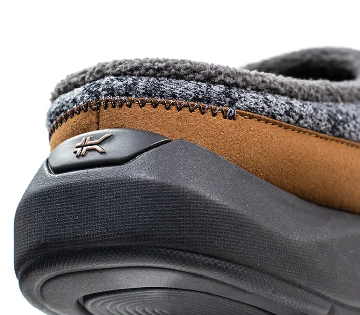 Slip-Ons|Slippers>KURU Footwear DRAFT 2 Smokegray-chestnut