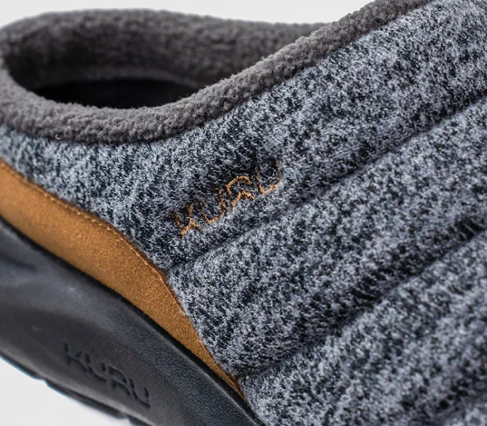 Slip-Ons|Slippers>KURU Footwear DRAFT 2 Smokegray-chestnut