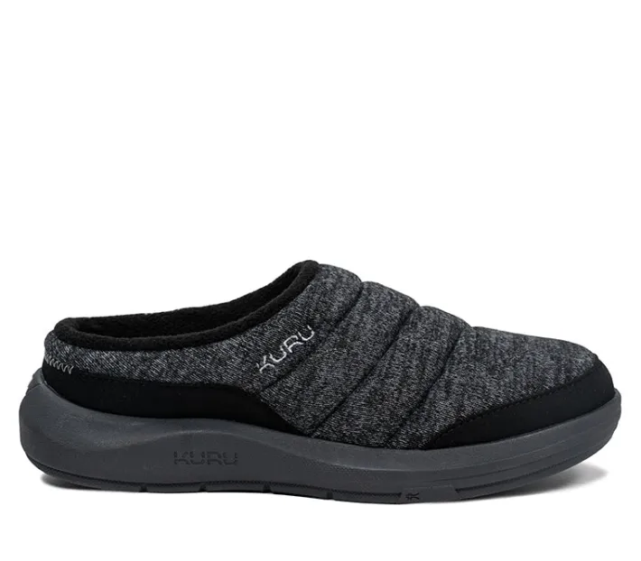 Slip-Ons|Slippers>KURU Footwear DRAFT 2 Charcoalgray-jetblack