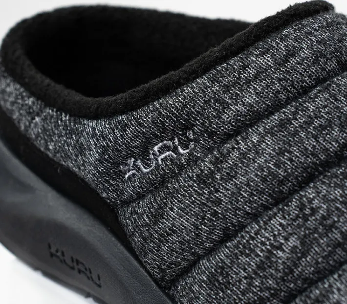 Slip-Ons|Slippers>KURU Footwear DRAFT 2 Charcoalgray-jetblack