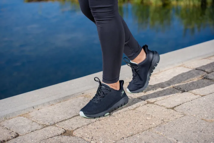 Sneakers>KURU Footwear FLEX Via Jetblack-desertgreen