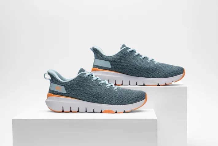 Sneakers>KURU Footwear FLEX Via Mistblue-apricot
