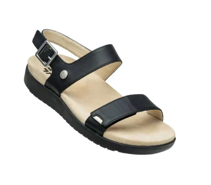 Sandals>KURU Footwear GLIDE Jetblack-sand