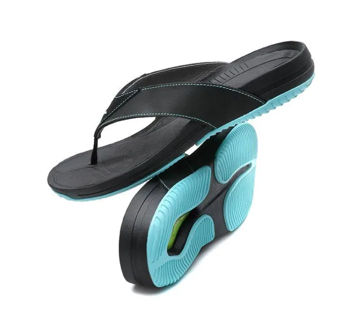 Sandals>KURU Footwear KALA Jetblack-bluebreeze