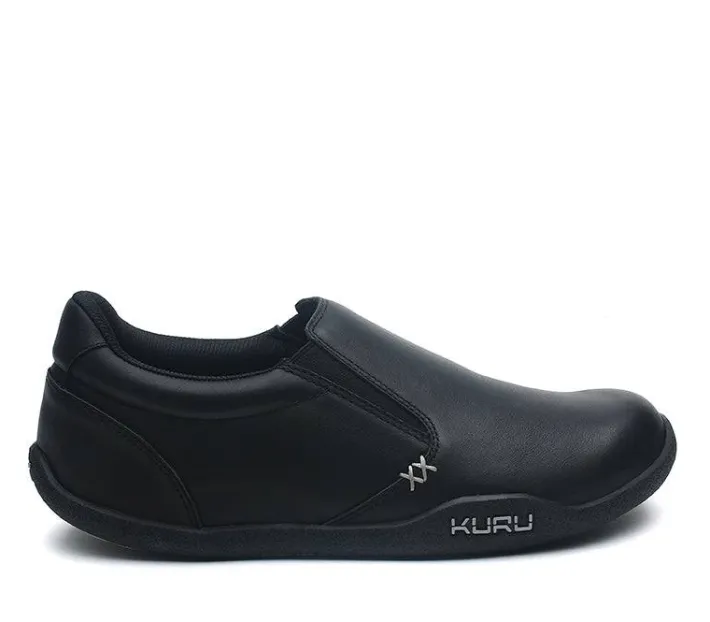 Slip-Ons>KURU Footwear KIVI WIDE Jetblack-foggray