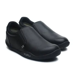 Slip-Ons>KURU Footwear KIVI WIDE Jetblack-foggray
