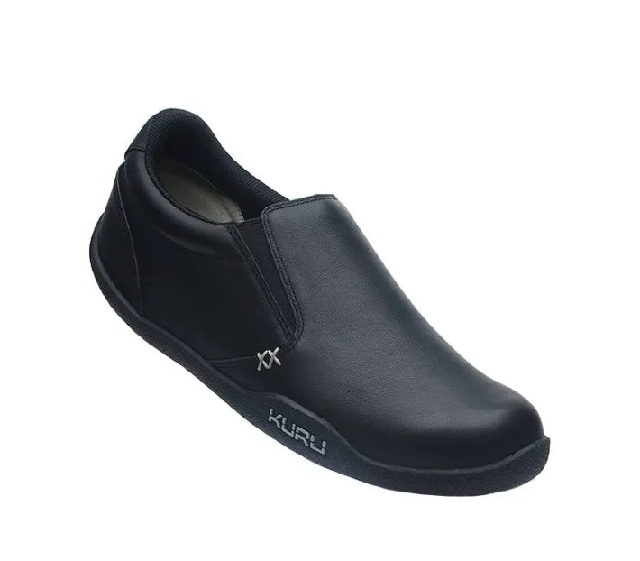 Slip-Ons>KURU Footwear KIVI WIDE Jetblack-foggray