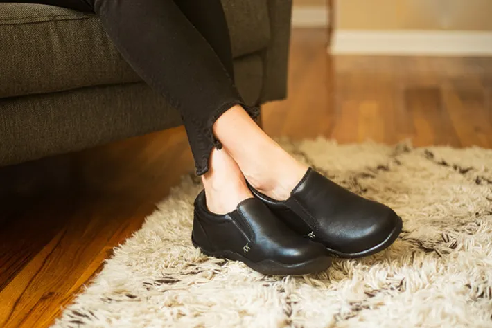 Slip-Ons>KURU Footwear KIVI WIDE Chestnutbrown