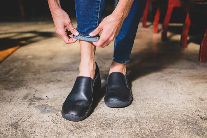 Slip-Ons>KURU Footwear KIVI WIDE Chestnutbrown