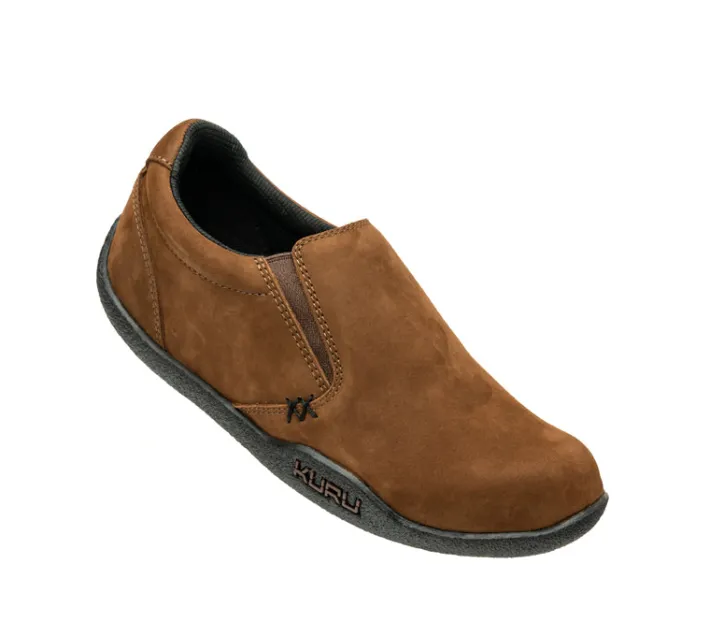 Slip-Ons>KURU Footwear KIVI WIDE Chestnutbrown