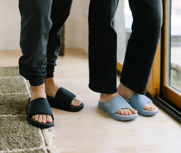 Slip-Ons|Sandals>KURU Footwear MOMENT Jetblack-peachsherbet