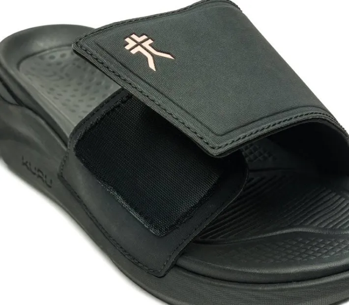 Slip-Ons|Sandals>KURU Footwear MOMENT Jetblack-peachsherbet