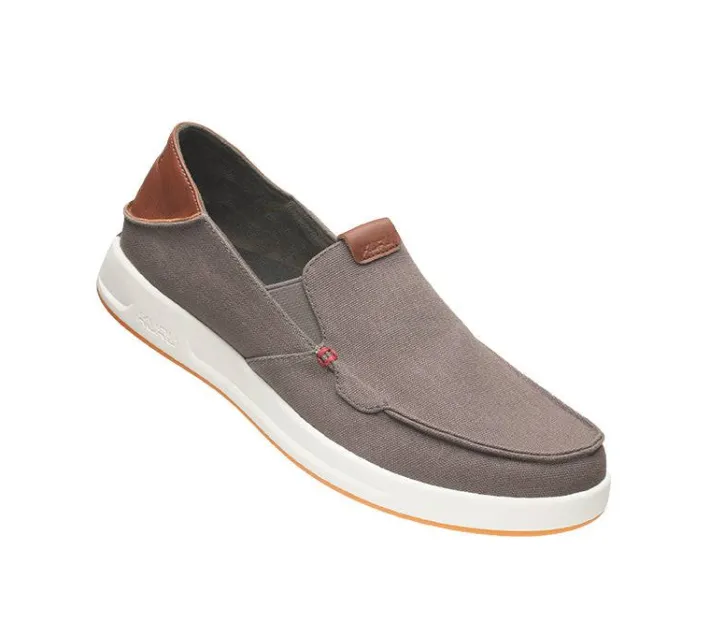 Slip-Ons>KURU Footwear PACE Darkash-white-richwalnut