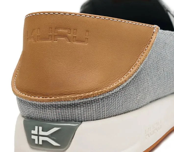 Slip-Ons>KURU Footwear PACE Leadgray-cedarbrown